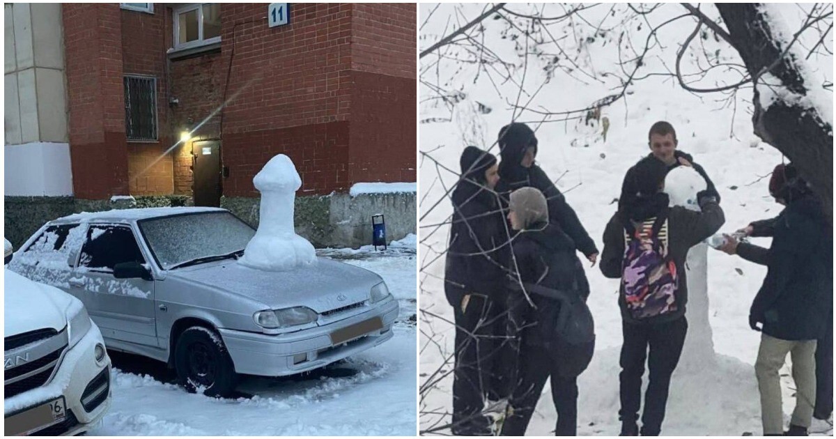 Вице-мэр Екатеринбурга захотел направить полицейских на борьбу со снежными пенисами