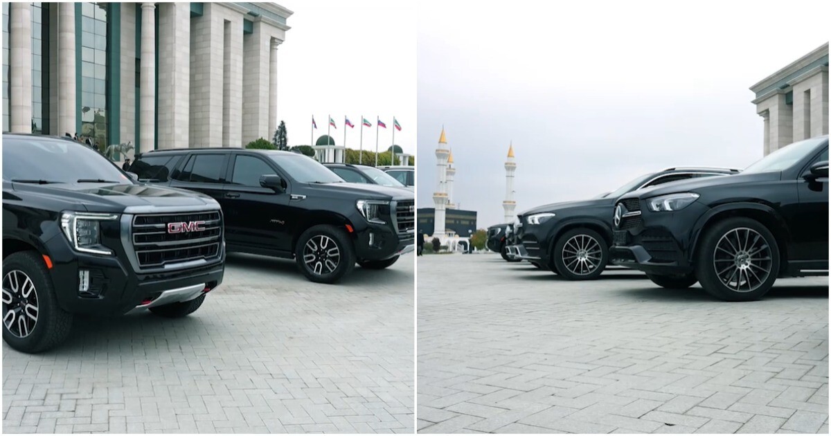 Глава Чечни подарил своим подчиненным иностранные машины премиум-класса