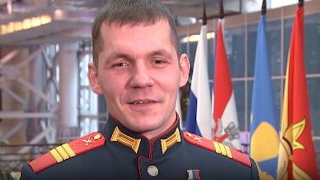 Сержант Щербаков, удостоен звания Героя РФ
