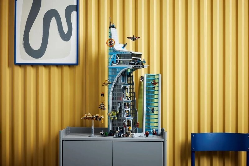 LEGO выпустила меганабор с башней Мстителей. В комплекте 5201 деталь