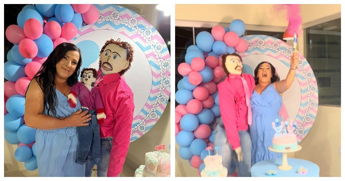 Женщина устроила вечеринку по случаю "рождения" второго куклёнка