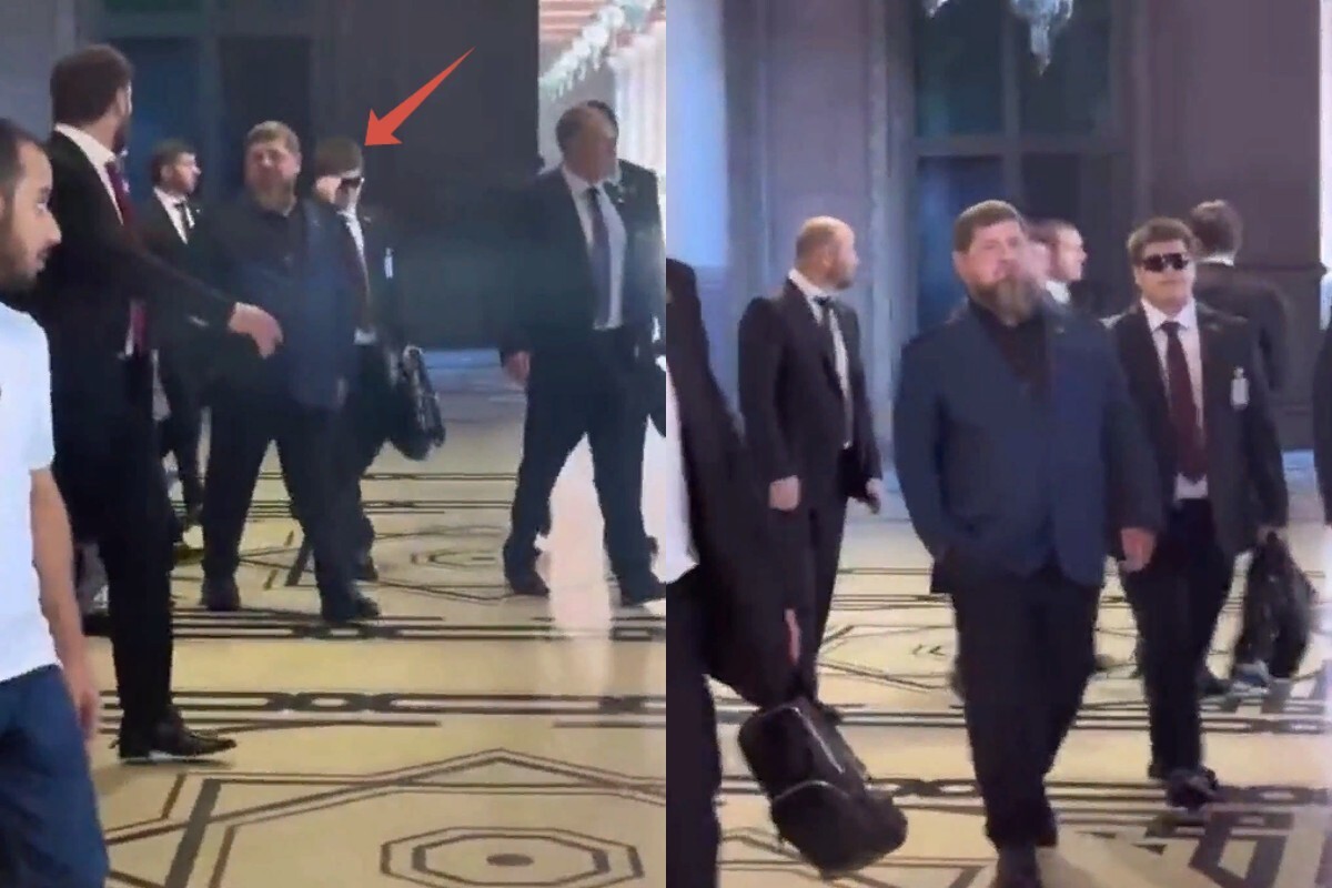 "Что у него в чемодане?": в сети обсуждают видео, на котором засветился Адам Кадыров за работой начальника охраны