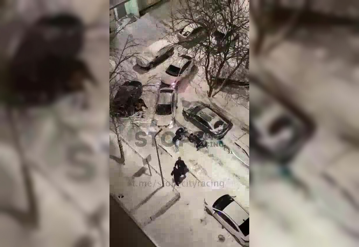 В Казани спор с таксистом перерос в массовую драку