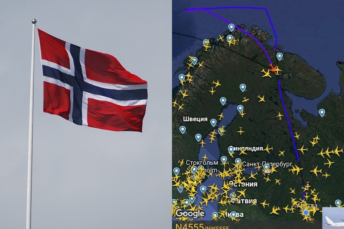 Власти Норвегии не разрешили посадку российскому самолёту с больным пассажиром