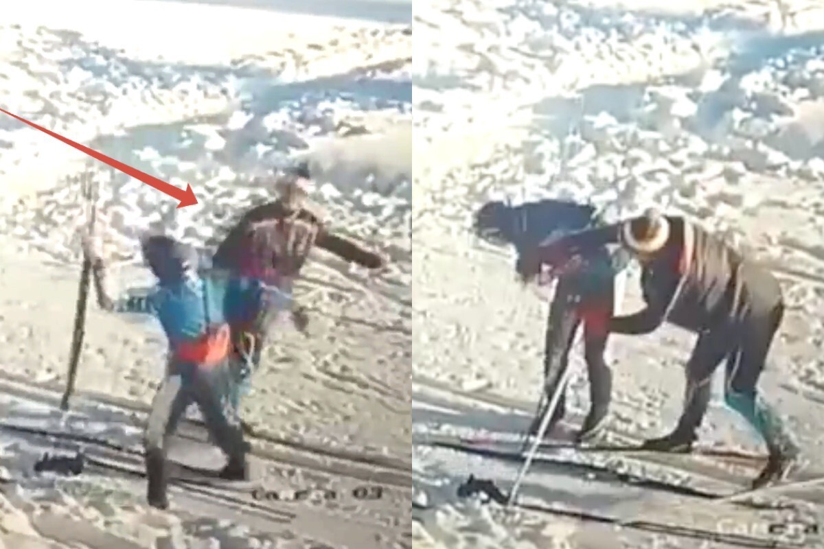 В Челябинской области агрессивный лыжник напал на юного спортсмена за отказ уйти с дороги