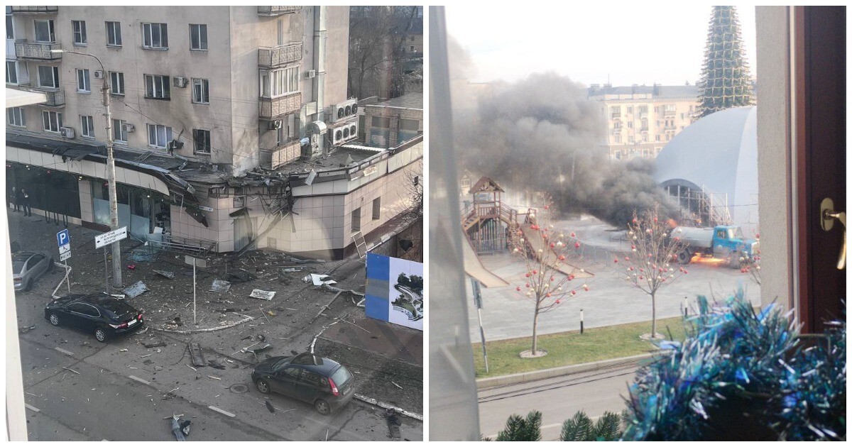Центр Белгорода подвергся ракетному обстрелу