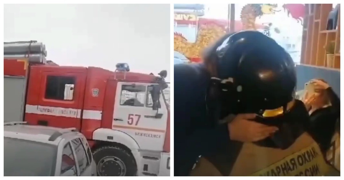 Пожарный из Нижнекамска сделал девушке предложение, от которого она не смогла отказаться