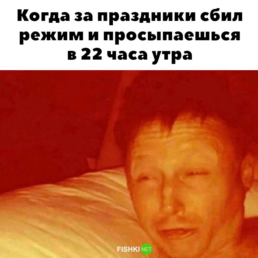 Когда за праздники сбил режим