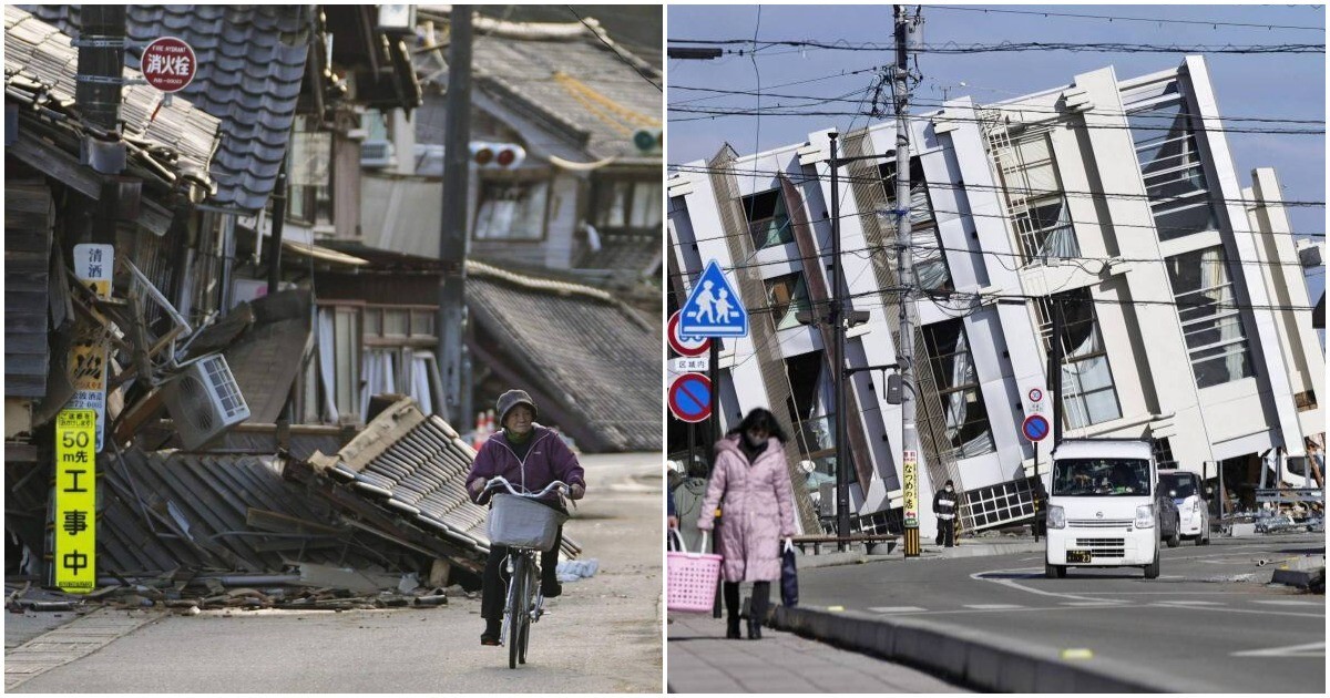 Землетрясение увеличило площадь японского полуострова Ното