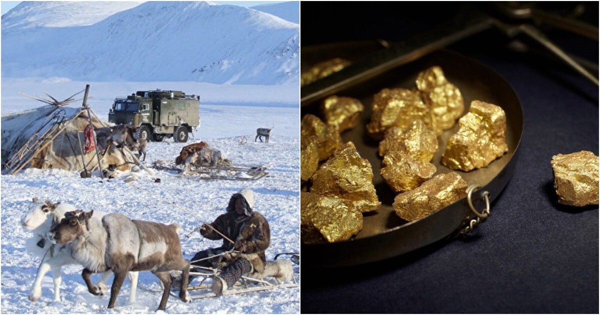 Крупнейшие в России запасы золота обнаружены на Чукотке