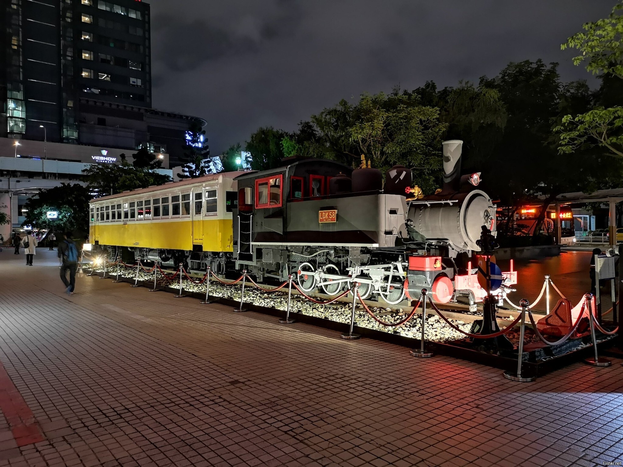 На центральном вокзале в Taipei 