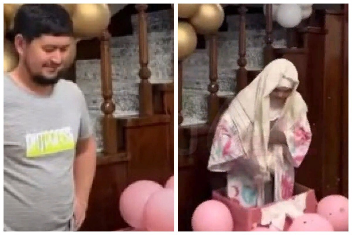 В Казахстане женщина подарила на день рождения супругу вторую жену