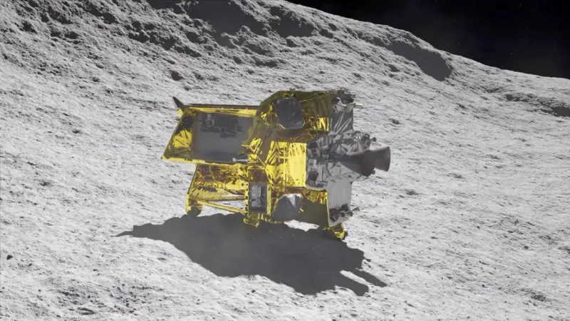 Япония впервые посадила&nbsp;на Луну космический аппарат