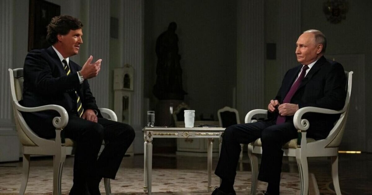 "Каждое заявление - бомба": Такер Карлсон опубликовал интервью с В.Путиным