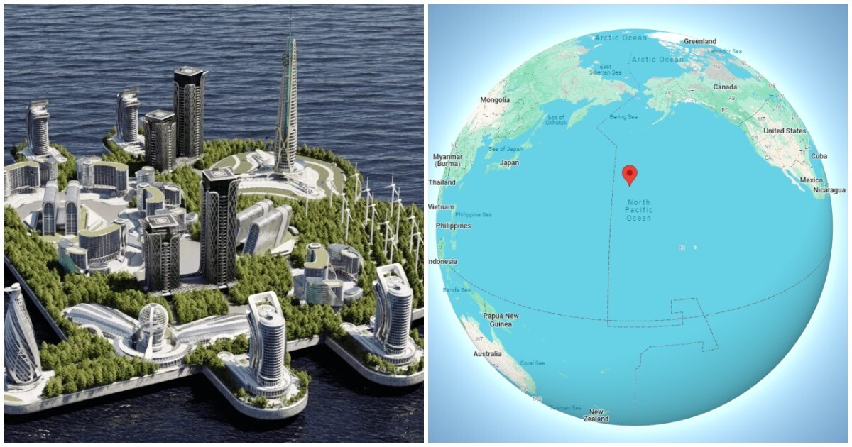 Российские предприниматели захотели построить остров в Тихом океане