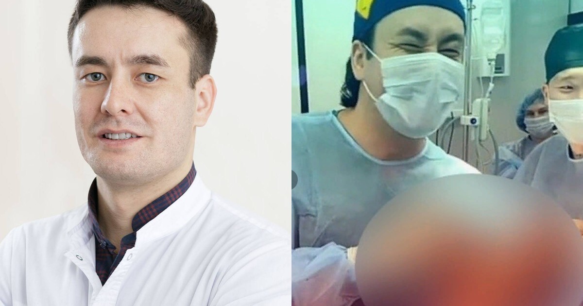 Романтика + цинизм: хирург из Новосибирска поздравил женщин из операционной фото с вырезанным сердцем