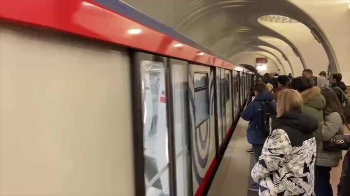 Первый новый поезд Москва-2024 вышел на Замоскворецкую линию метро