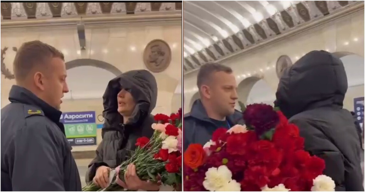 «Я не&nbsp;знаю, что&nbsp;это за день!» Петербурженка пыталась украсть цветы и&nbsp;игрушки с мемориала