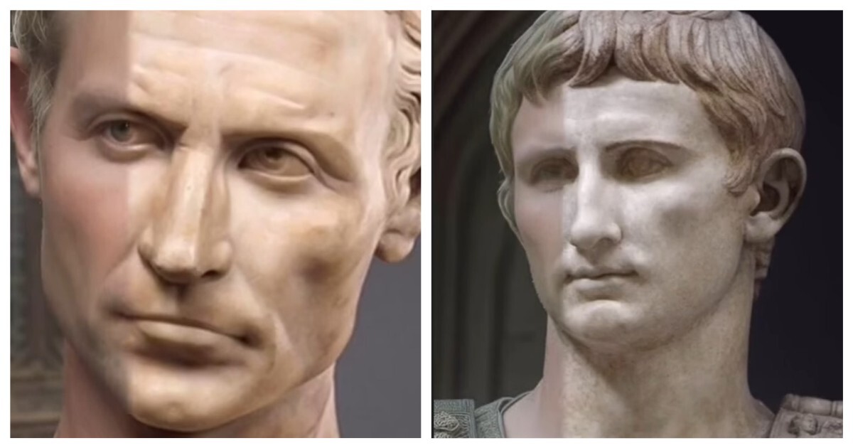 "Реконструкция" внешности известных личностей Древнего Рима