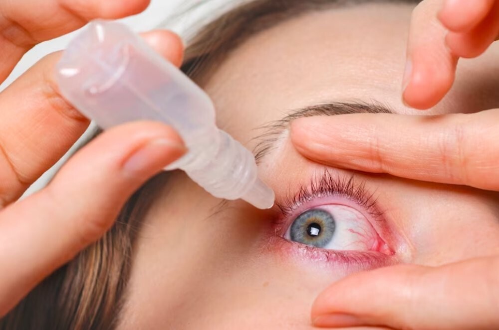 Антисептические капли для глаз при офтальмии