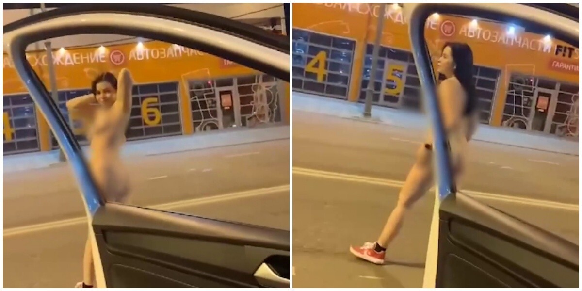 В Краснодаре разыскивают девушек, которые танцевали голышом на дороге