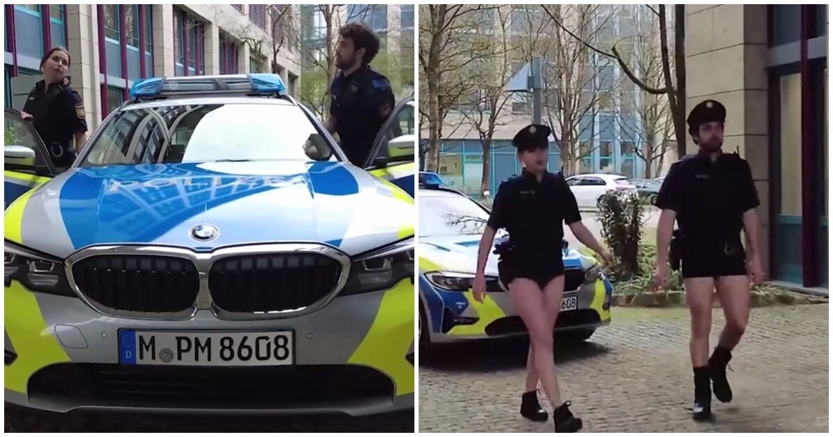 Полицейские Баварии пожаловались, что остались без штанов