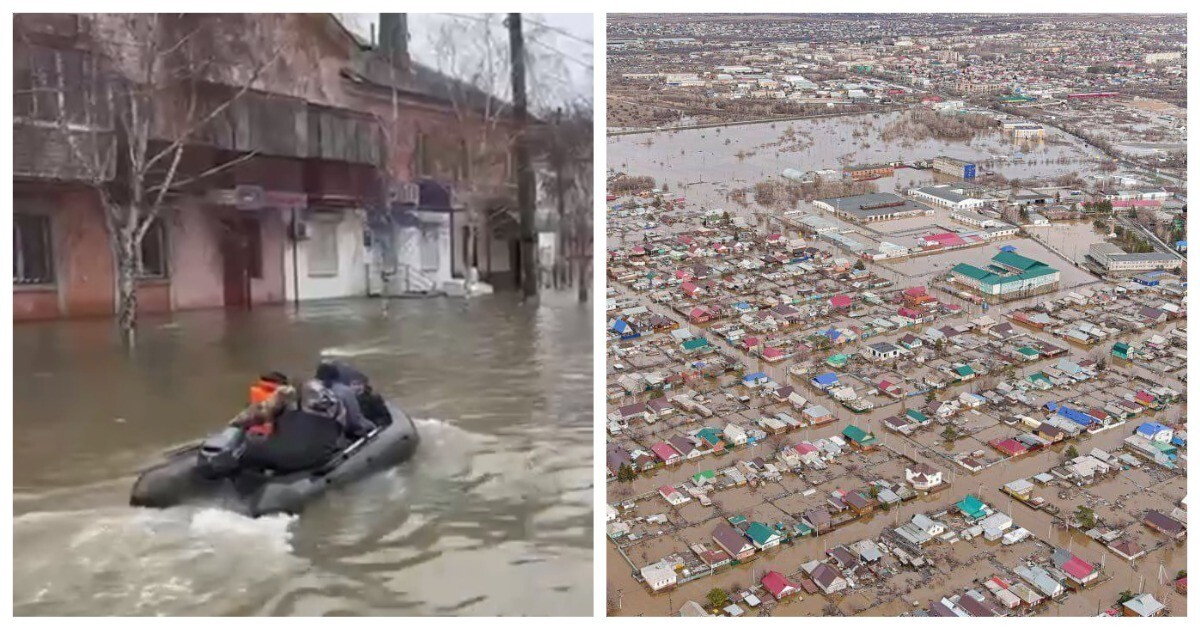 Более 2 000 человек эвакуировали из-за наводнения в Оренбургской области