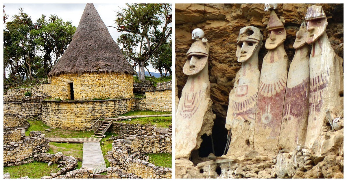 Небесная крепость Куэлап и скальные мумии загадочных чачапойя