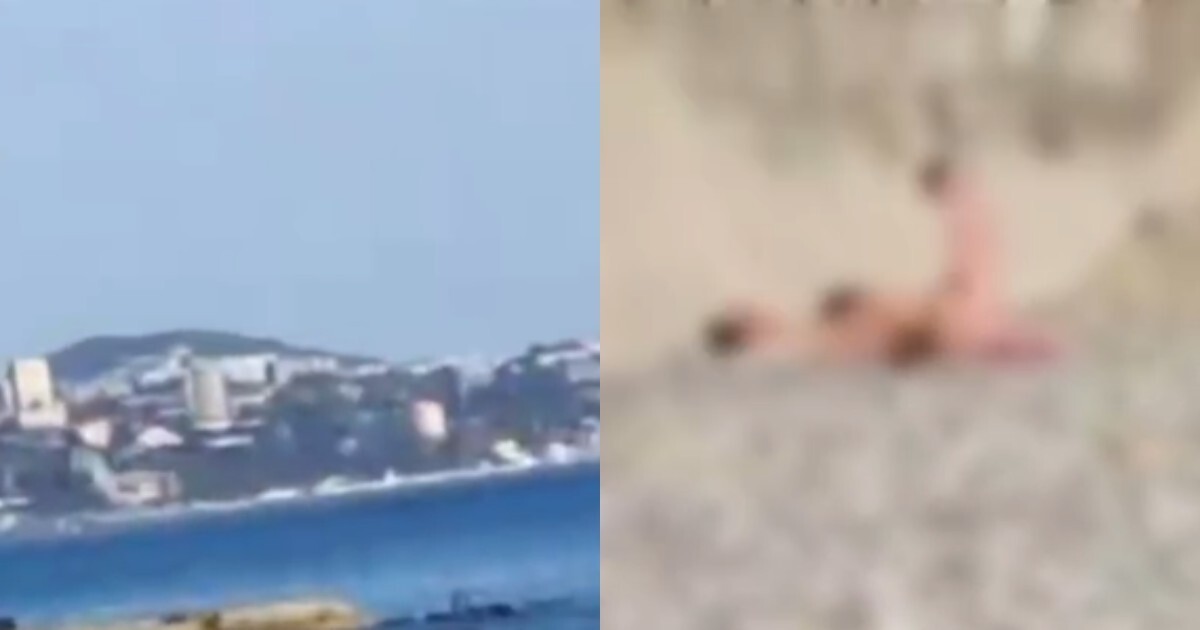 Страсть обуяла: в Сочи туристы занялись на пляже групповым сексом прямо на глазах у отдыхающих