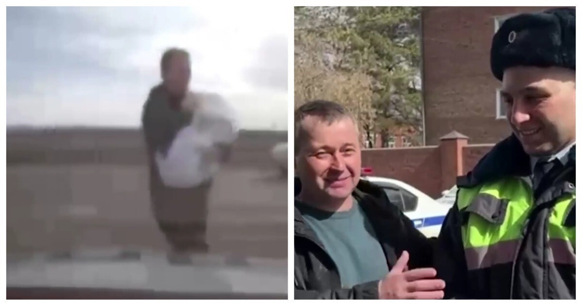 «Ребятам - огромное спасибо!»: в Иркутске полицейские спасли новорождённую девочку