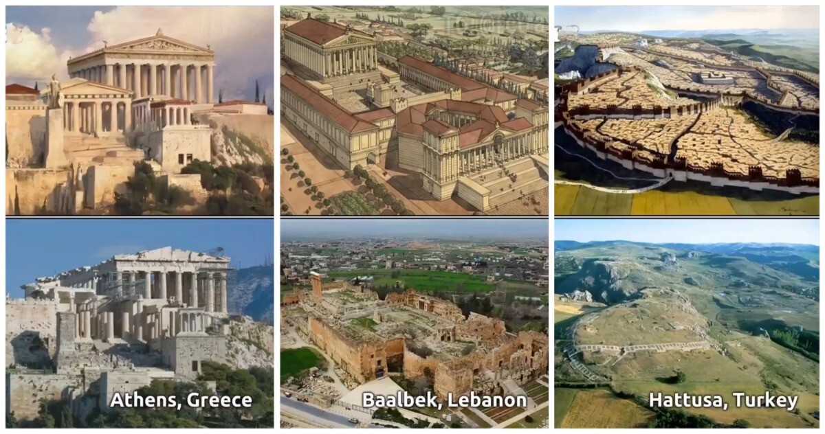 Тогда и сейчас: известные города древних цивилизаций