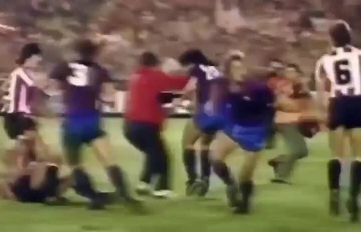 Драка на матче «Барселоны» и «Атлетика», которую устроил Марадона, 1984 год
