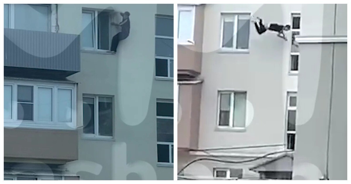 На Сахалине сотрудники МЧС спасли вышедшего в окно парня «под веществами»