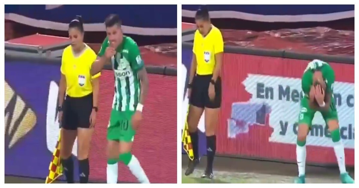 Фанаты кинули нож в голову колумбийского футболиста