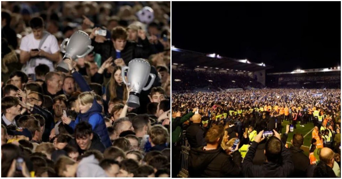 В Англии фанаты развеяли человеческий прах на футбольном поле, пришлось менять газон