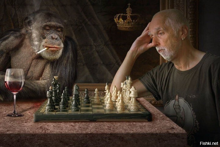Женщина никогда не будет играть в шахматы на равных с мужчинами, потому что о...