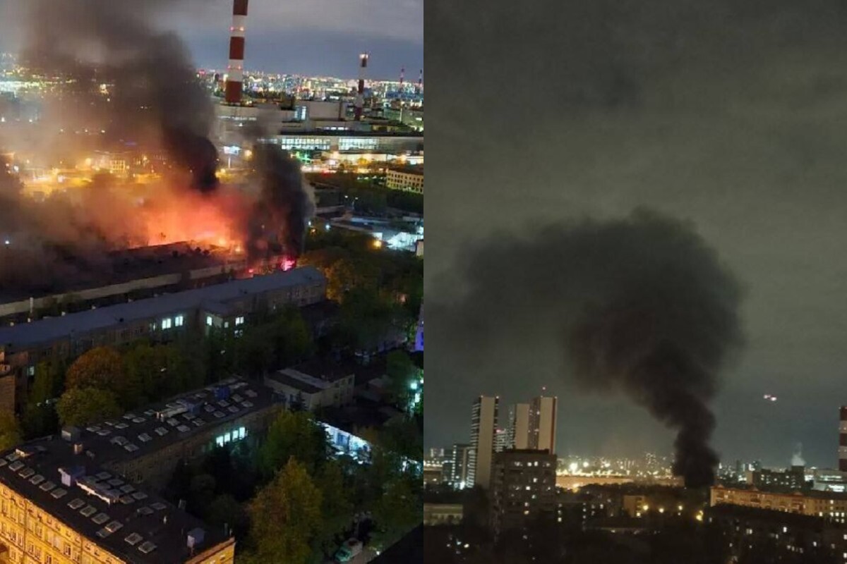 "Не исключаем происки конкурентов": крупный пожар на заводе в Москве могли устроить, чтобы помешать выпуску термобетона