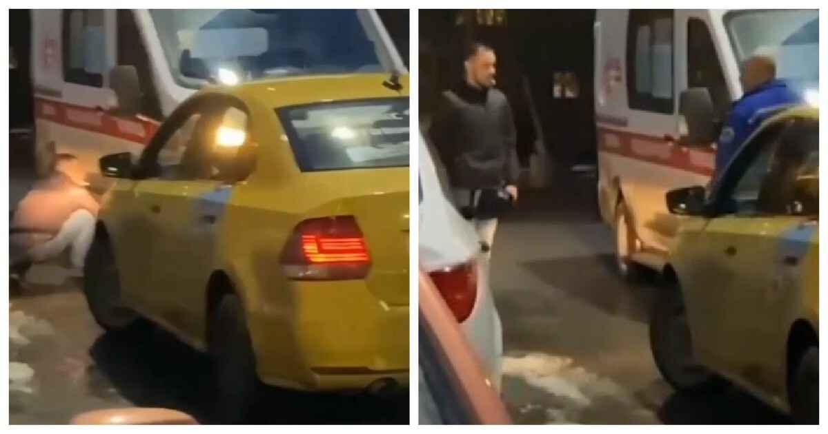 В Екатеринбурге таксист хотел проткнуть колесо скорой помощи и стал фигурантом уголовного дела