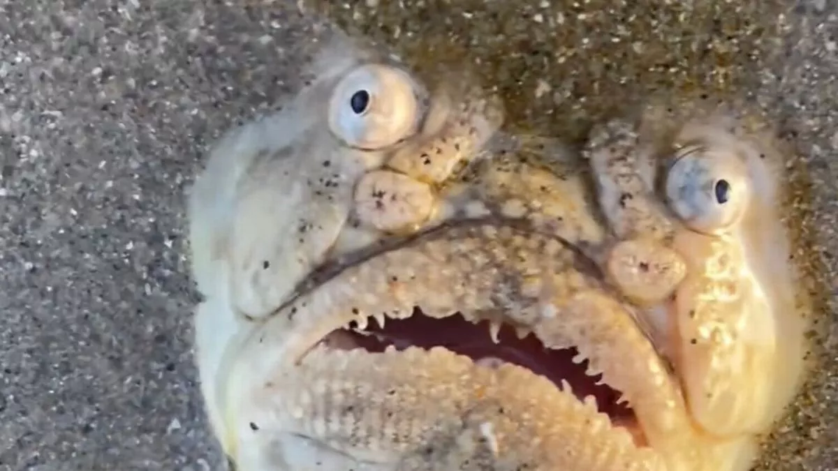 "Демон сонного паралича": загадочное существо нашли выброшенным на берег моря