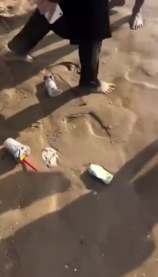 На морских пляжах Бельгии негры себя чувствуют как дома
