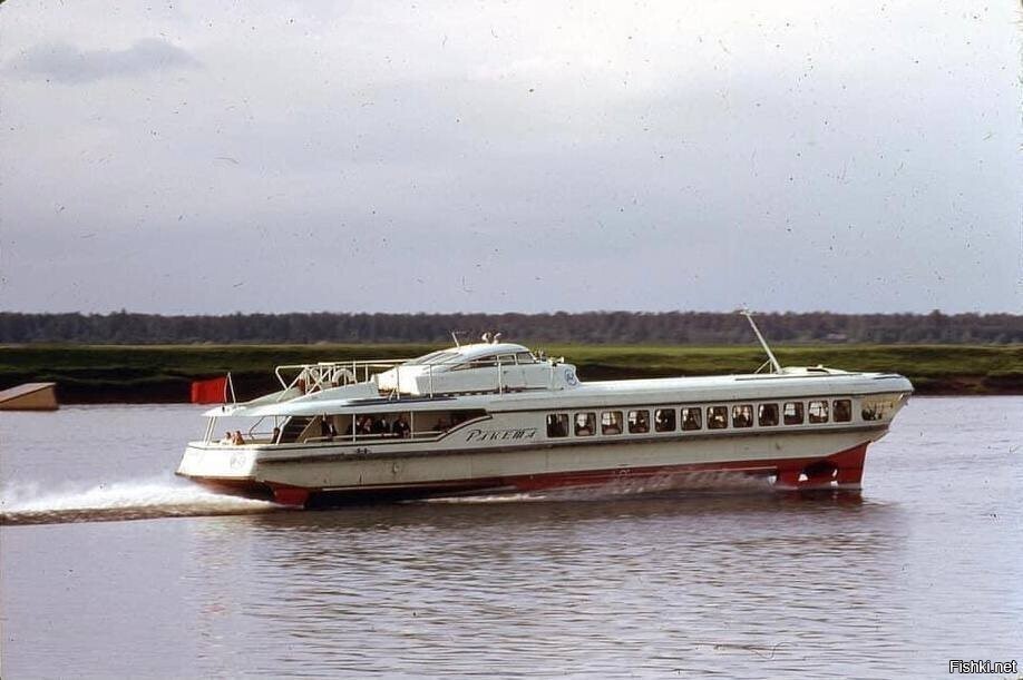 «Ракета-1» на Москва реке, 1969