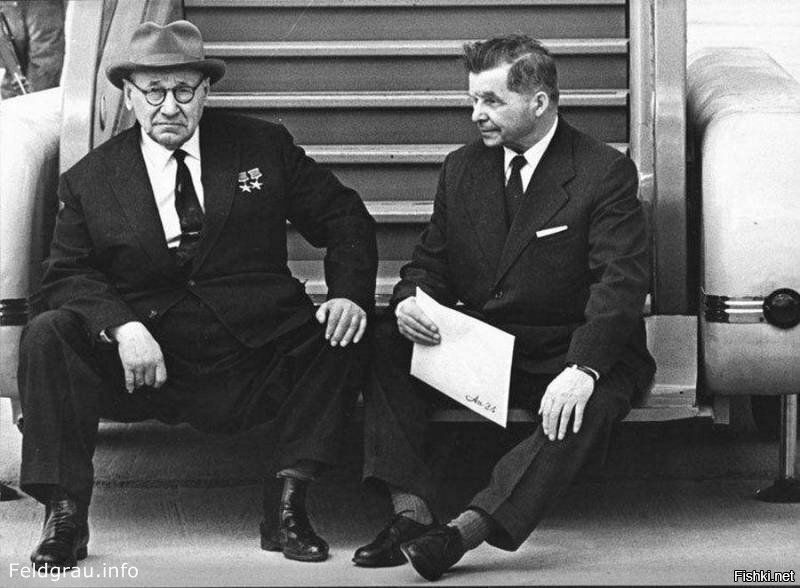 Туполев и Ильюшин,1966 год