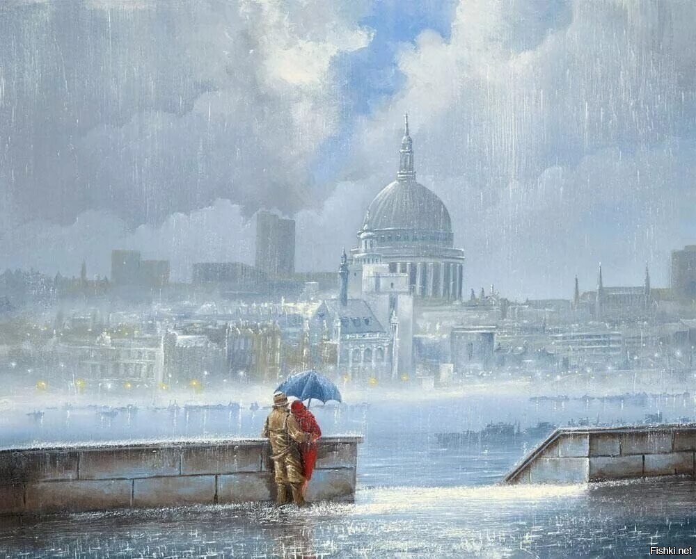 Jeff Rowland  -  художник дождя