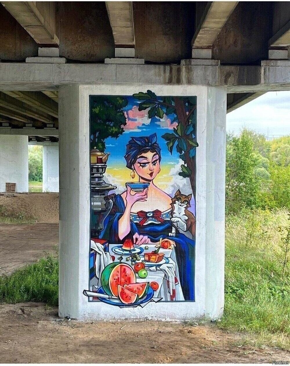 Современная кустодиевская женщина