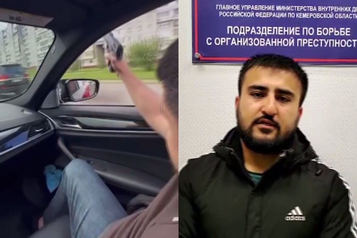 В Кемерове задержали участников свадьбы, устроивших стрельбу на дороге