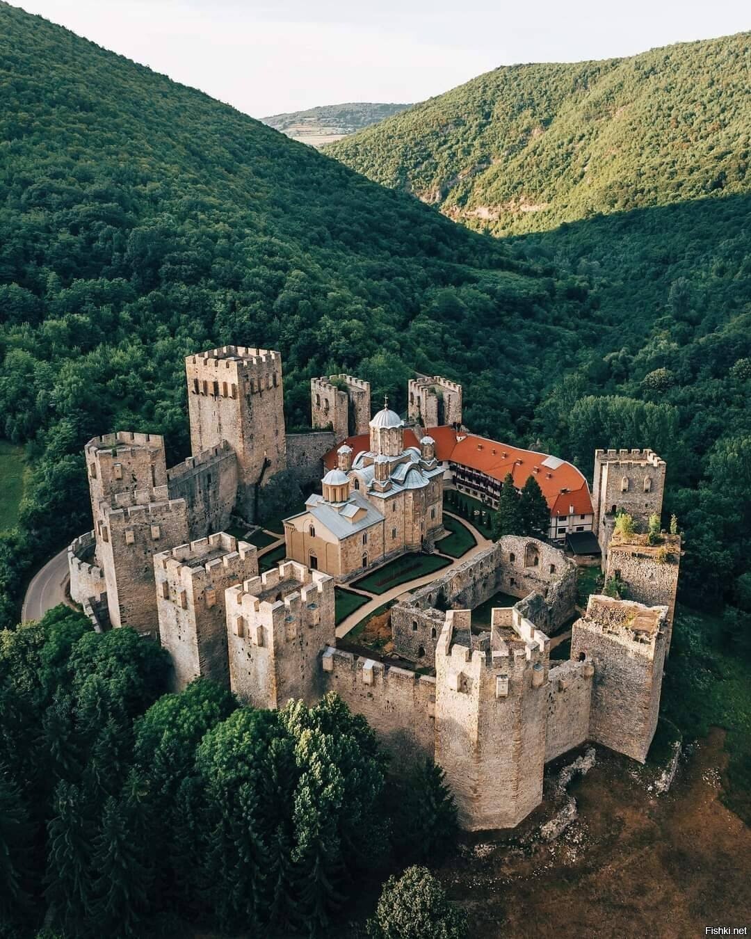Сербия, Монастырь, Манасия, Ресава