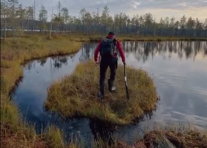 Катание на плавучих островах