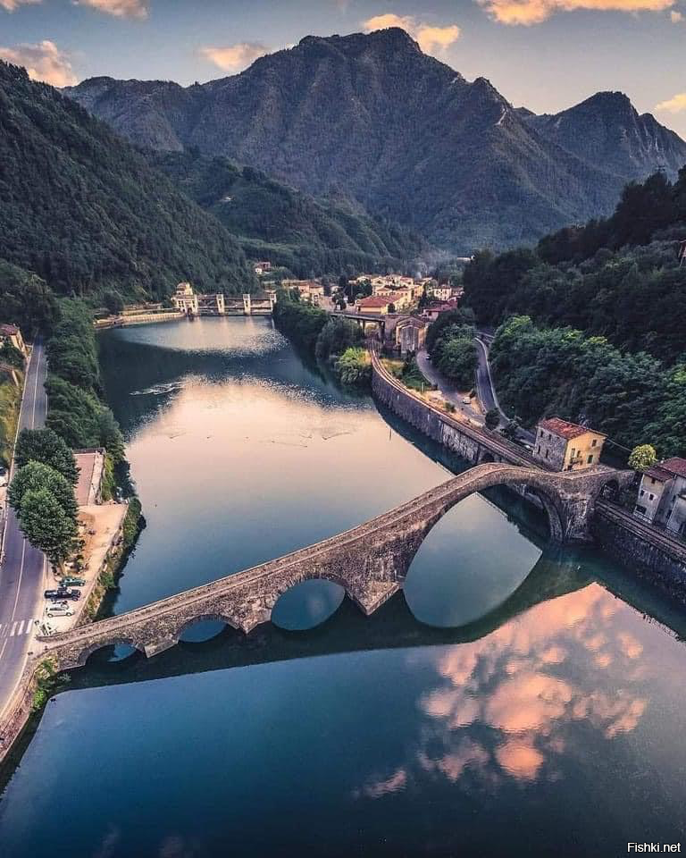 Ponte della Maddalena, Lucca, Italy