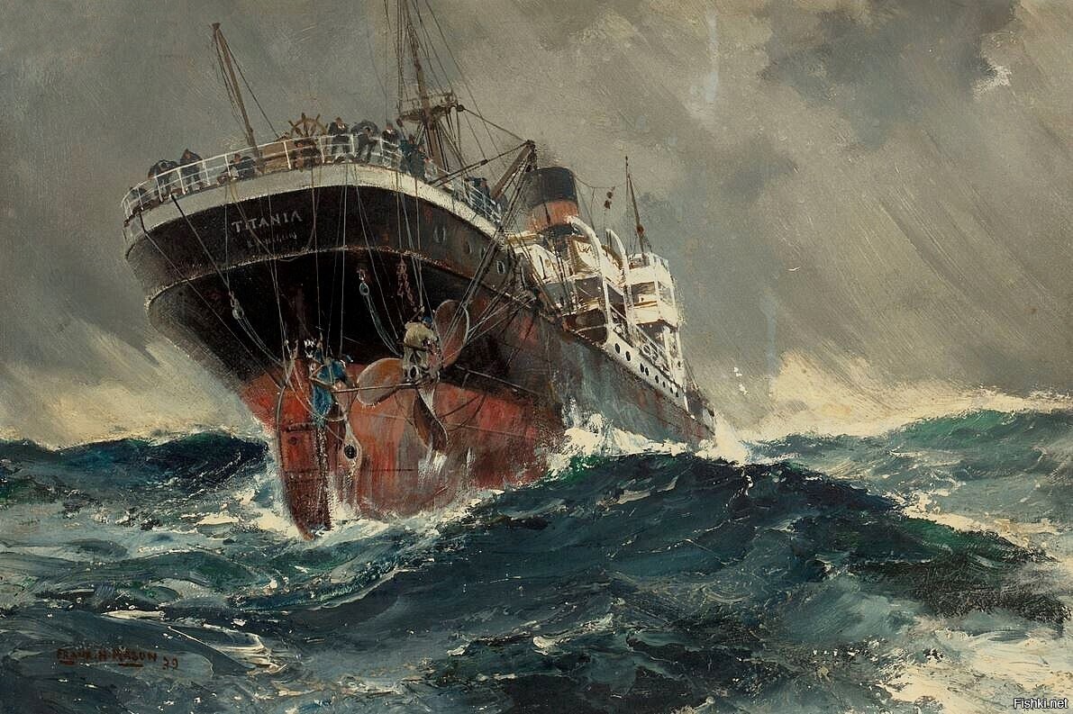 SS TITANIA (капитан Дж