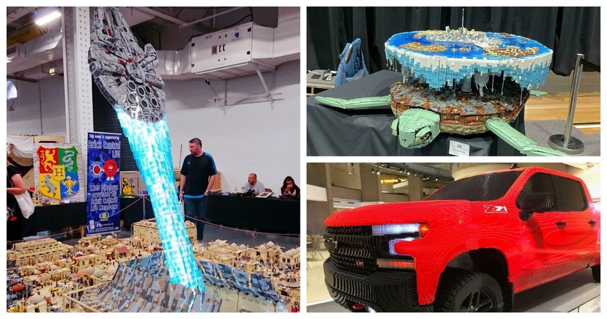 Впечатляет: 35 потрясающих конструкций из LEGO